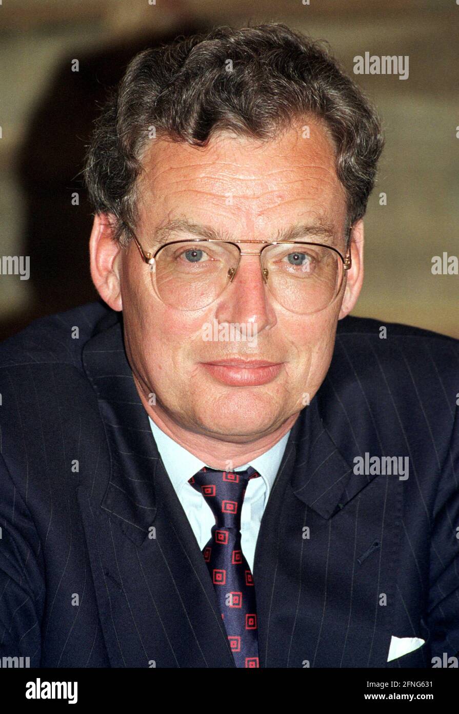 Gerhard CROMME , Chairman of the Executive Board of Fried. Krupp AG Hoesch-Krupp , 06.05.1998 [automated translation] Stock Photo