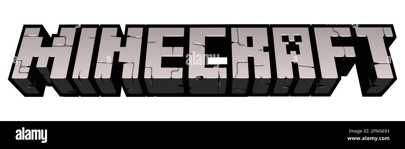 Minecraft Games Emblem Gray Letters On A White Background Isolated Silhouette Logo Of The Popular Computer Game Stock Photo Alamy Minecraft Games Emblem Gray Letters On A White Background Isolated Silhouette Logo Of The Popular Computer Game Stock Photo Alamy