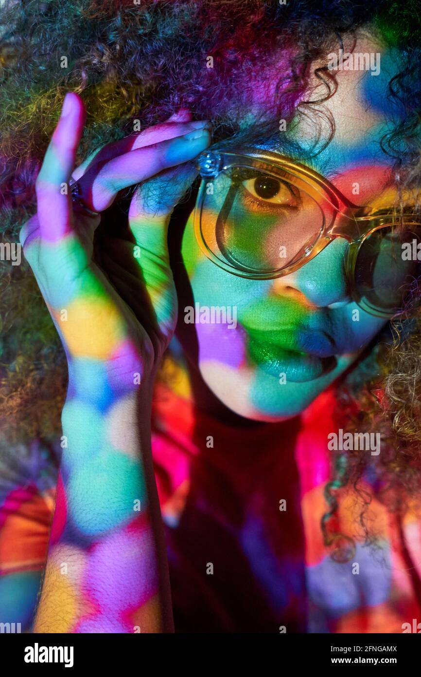 Neon sunglasses hi-res stock photography and images - Page 3 - Alamy