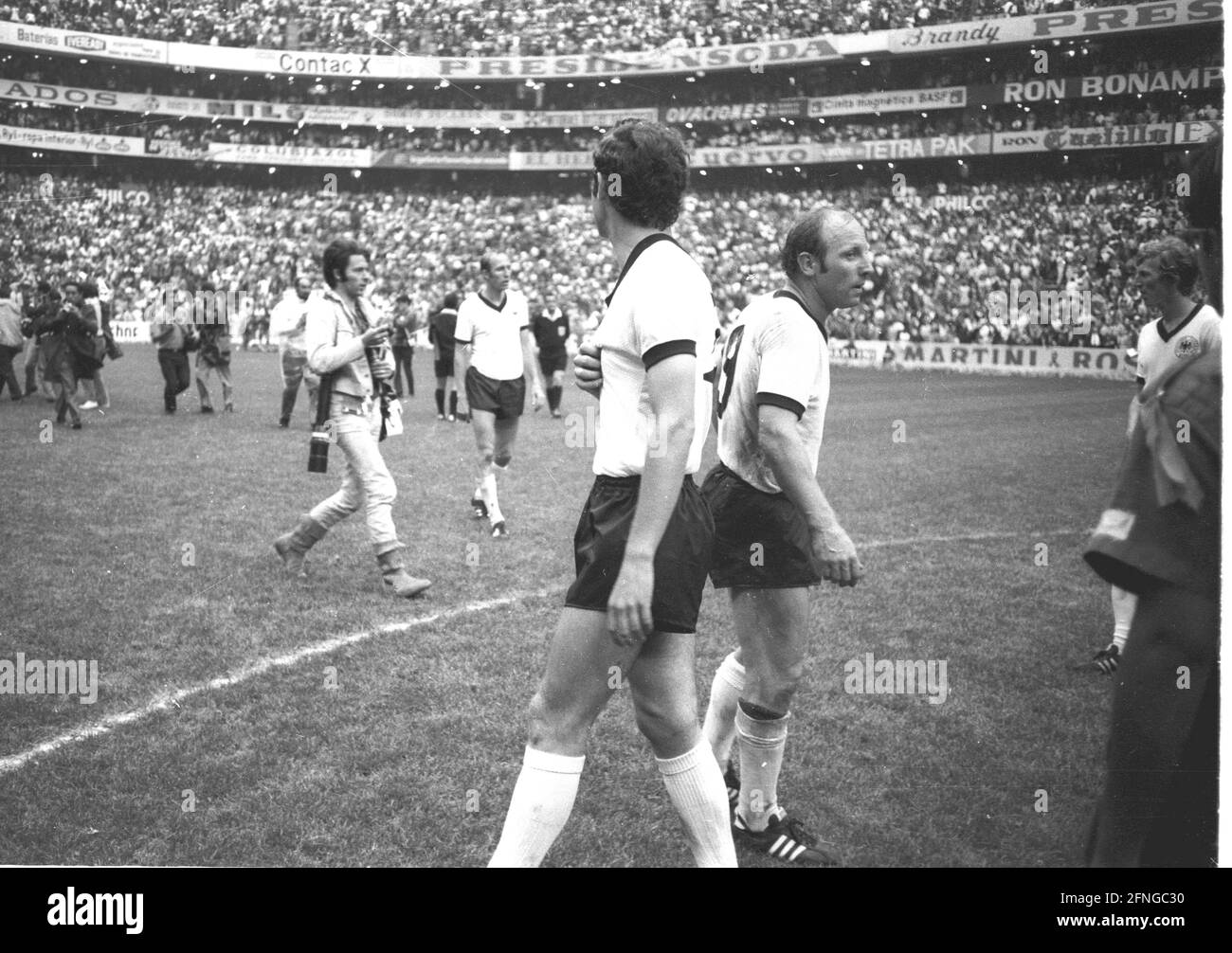 World Cup 1970: Germany - Italy 3:4 n.V. on 17.06.1970 in Mexico 