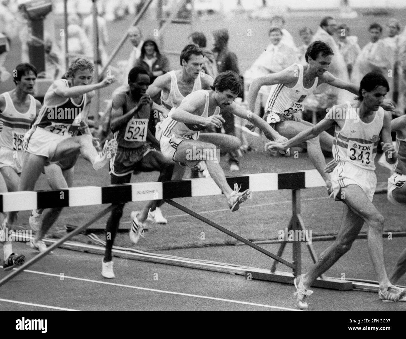 1983 world championships in athletics Black and White Stock Photos