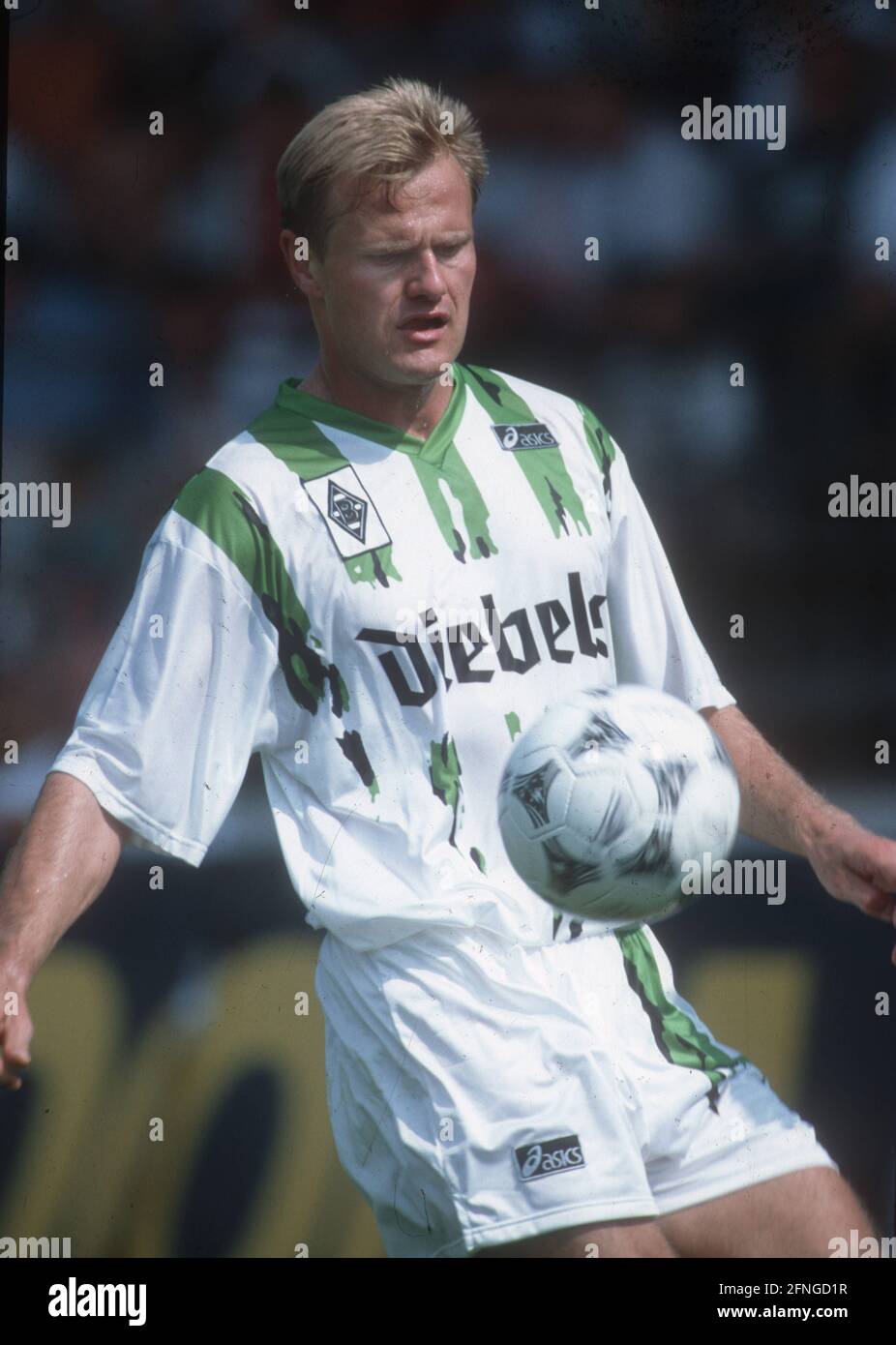 Jörg Neun / Borussia Mönchengladbach / Action 27.08.1994 (estimated). Only for journalistic use! Only for editorial use ! Copyright only for journalistic use ! Only for editorial use! [automated translation] Stock Photo