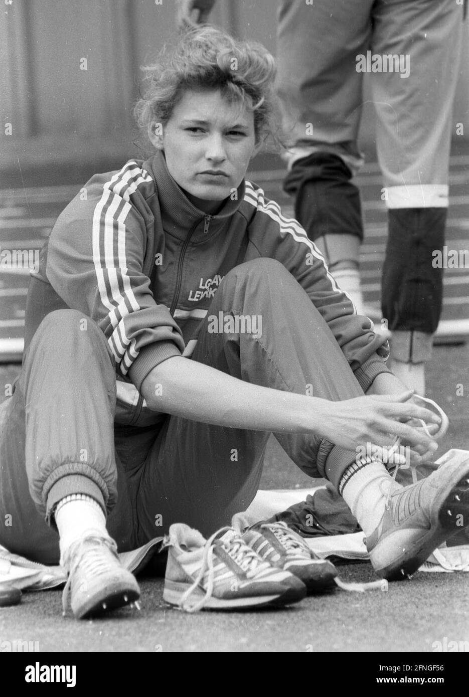 German Athletics Team Championships 1988 in Leverkusen 11.06.1988