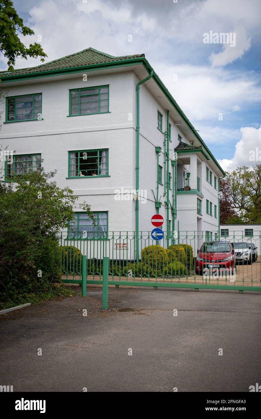 Grade 2 listed building Pinner Court in Pinner Harrow Stock Photo Alamy