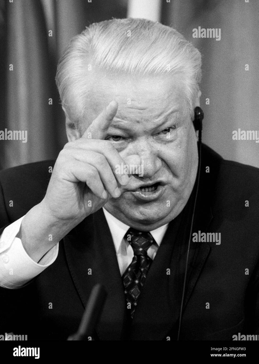 Boris JELZIN , President of Russia , 09.06.1998 [automated translation] Stock Photo