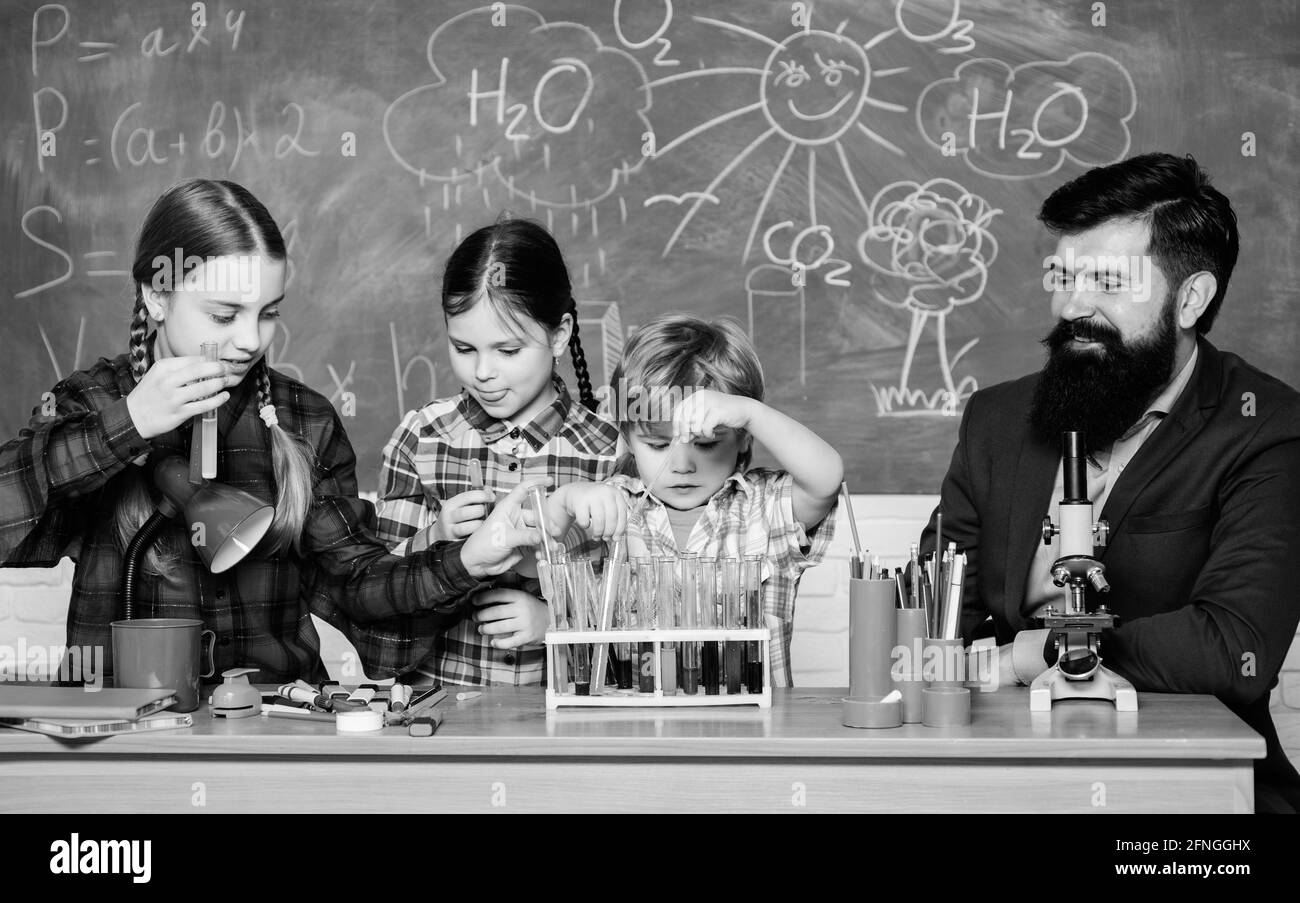 Club include variety of activities with chemistry. School club