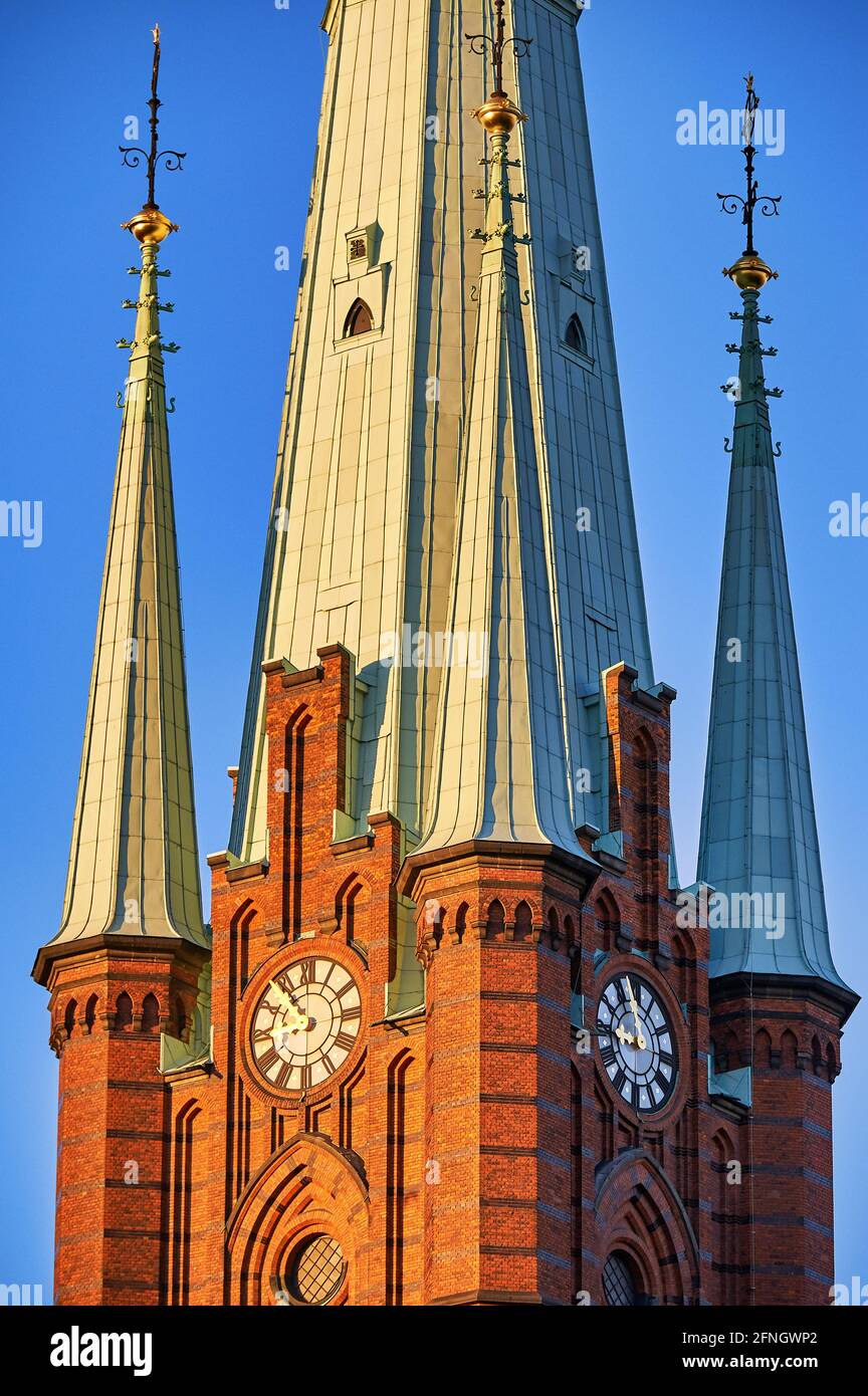 The Church of Saint Clare or Klara Church  is a church in central Stockholm. Sweden Stock Photo