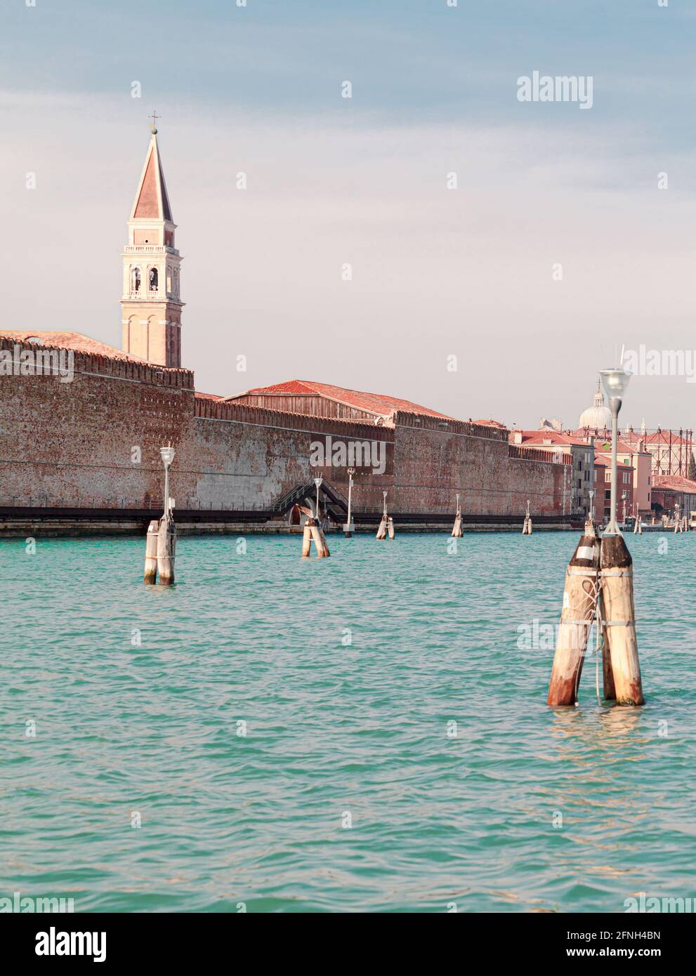 A view of the Venice lagoon Stock Photo