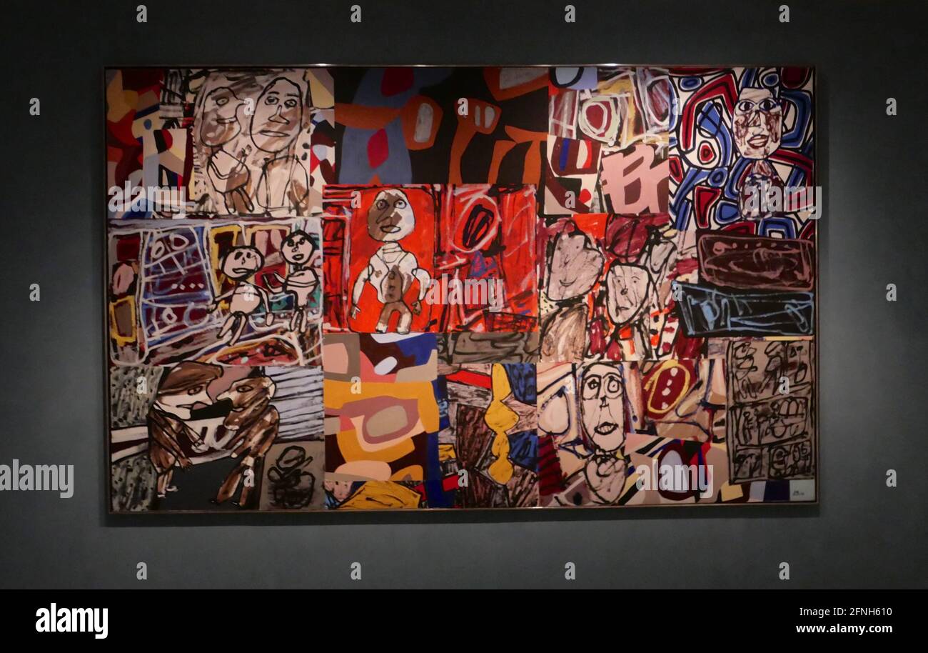 An exhibition celebrating French artist Jean Dubuffet ( 1901 - 1985 ...