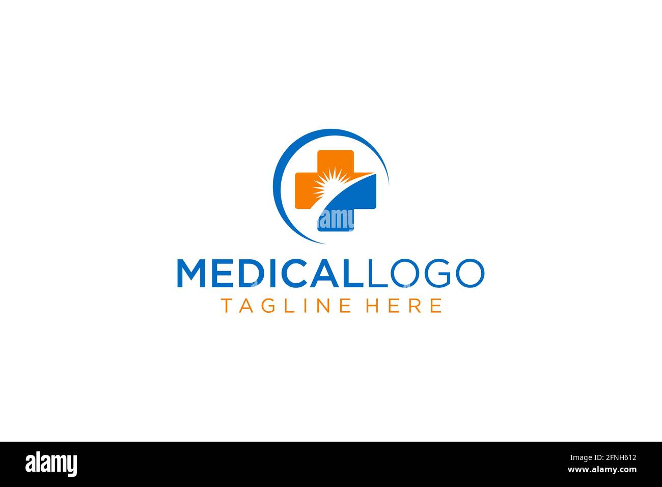 Medical pharmacy logo design template.- vector. Stock Vector