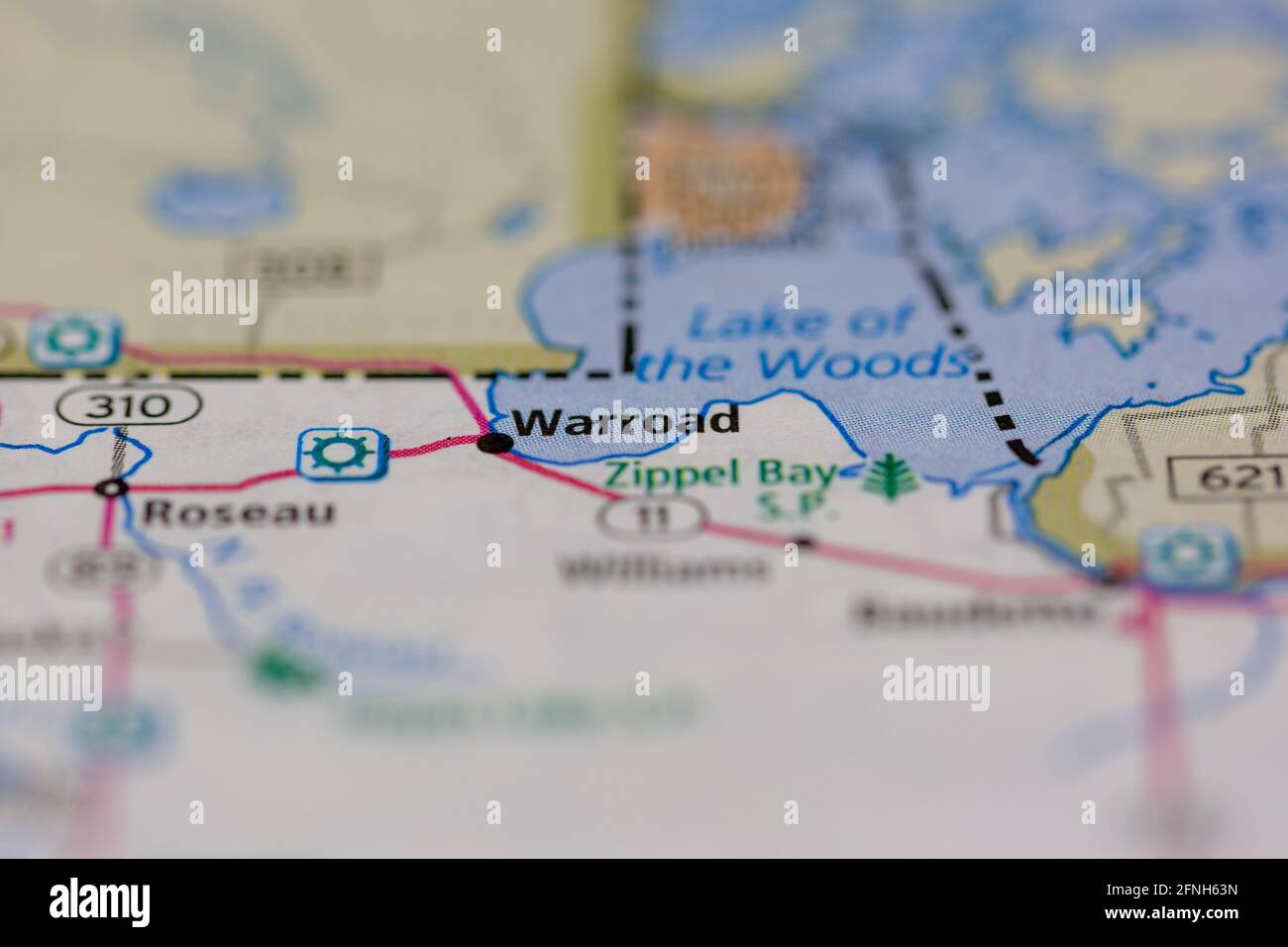 Map of warroad hires stock photography and images Alamy