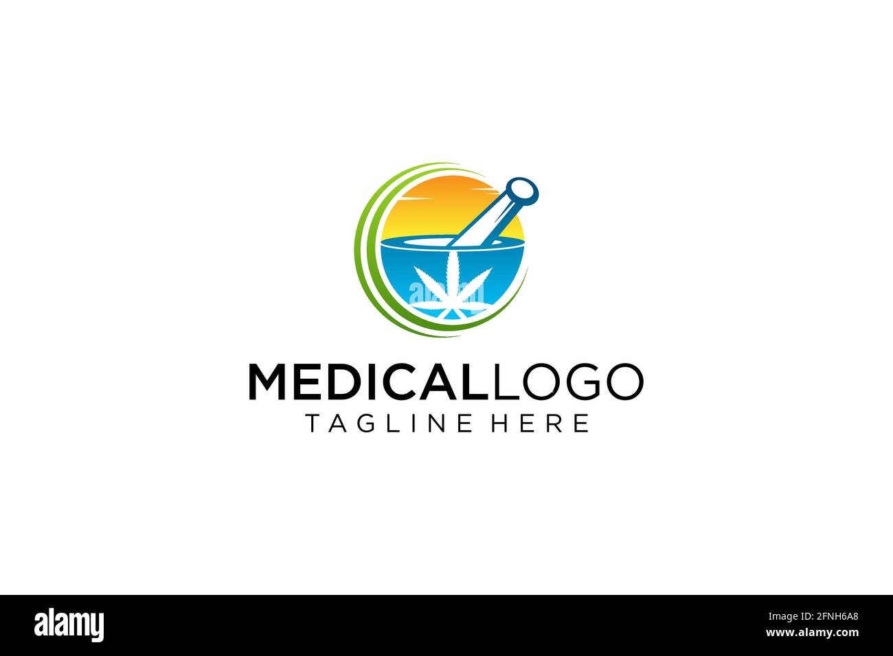 Medical pharmacy logo design template.- vector. Stock Vector