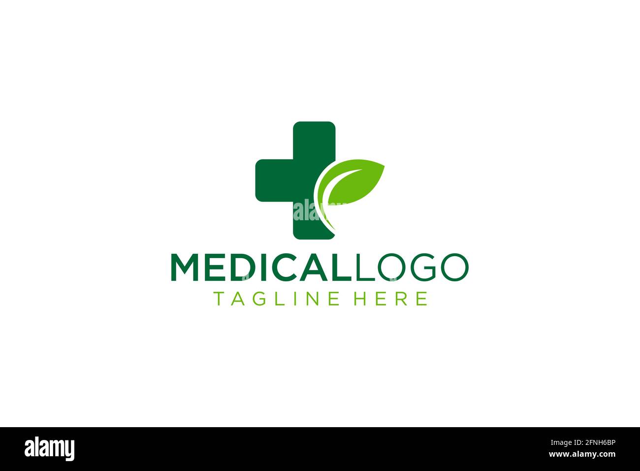 Medical pharmacy logo design template.- vector. Stock Vector