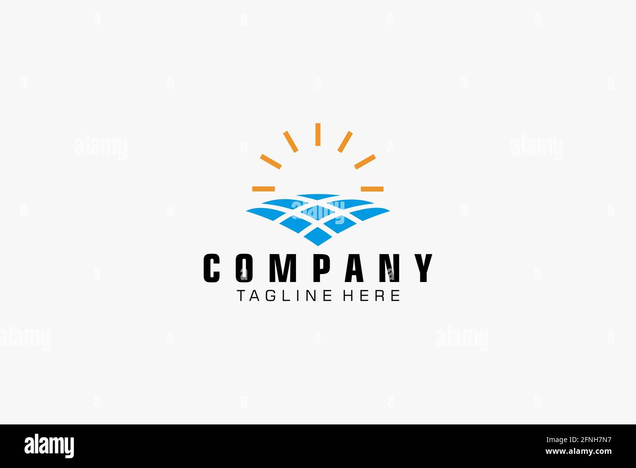 Technology Logo, Modern, Minimalist, Futuristic Vector Logo Template Gradient. Stock Vector