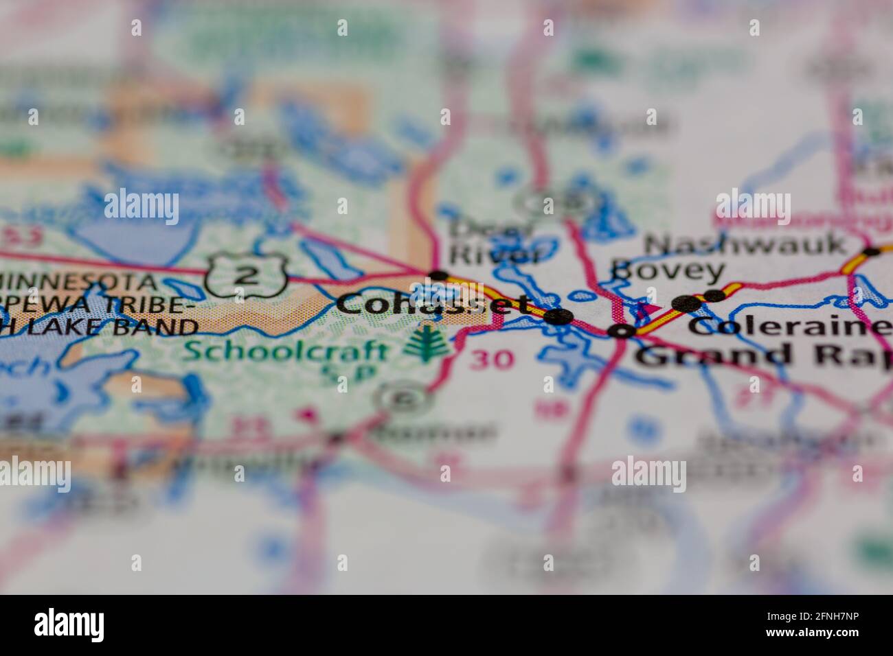 Cohasset minnesota map hires stock photography and images Alamy