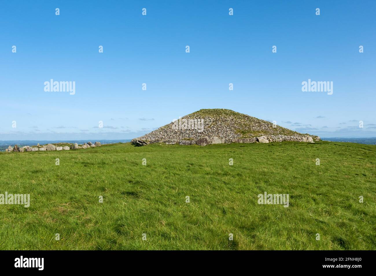 Loughcrews Ancient Passage Tombs, Co Meath, Ireland Stock Photo