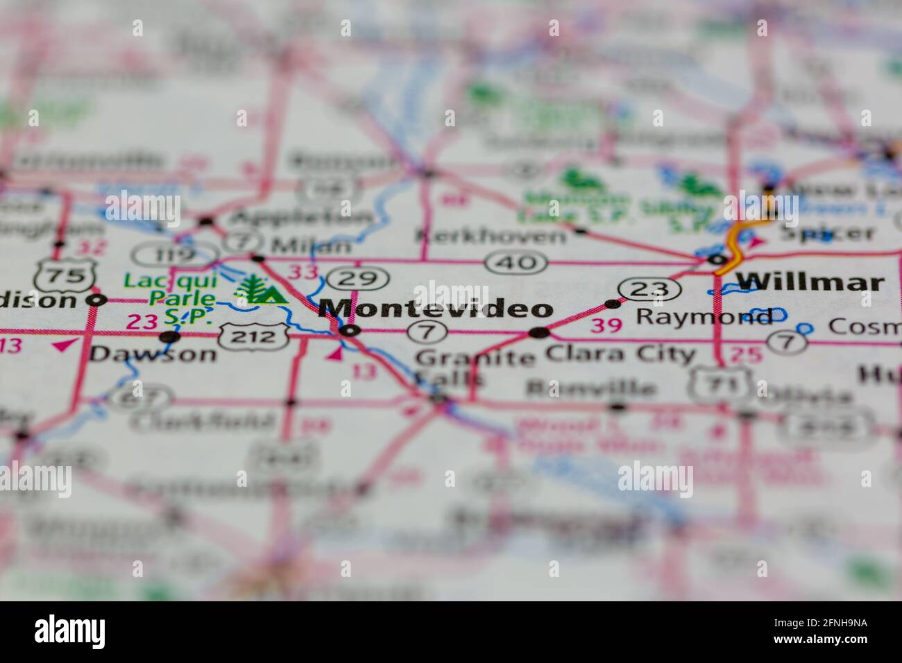 Map of montevideo hires stock photography and images Alamy