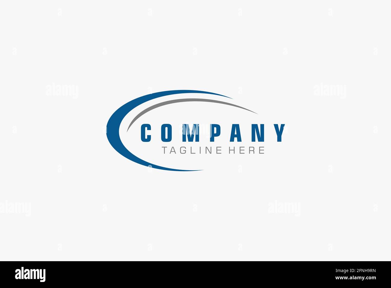 Abstract logo. Minimalistic logo design. Creative logo. Beautiful and simple. Stock Vector