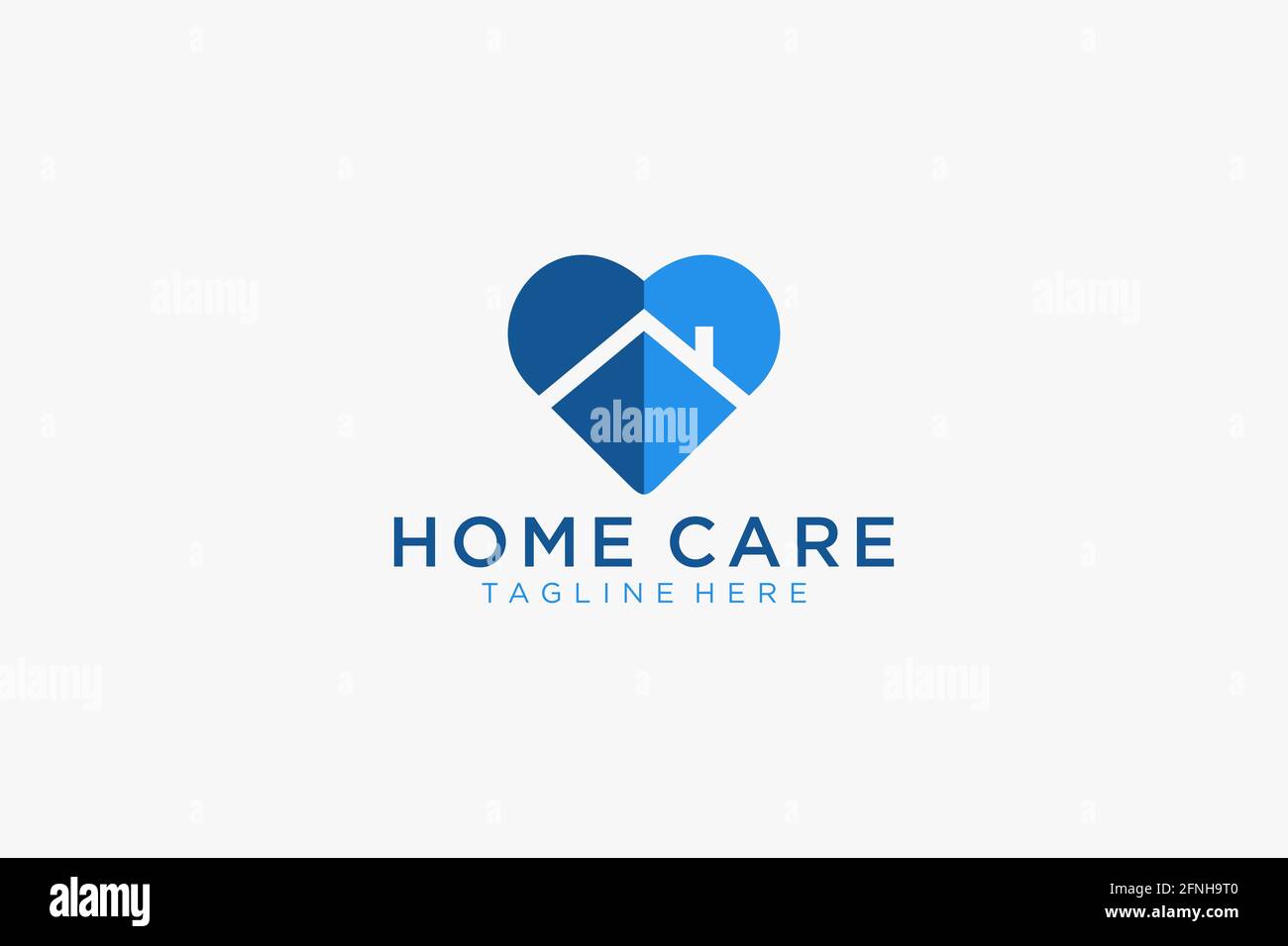Abstract logo. Minimalistic logo design. Creative logo. Beautiful and simple. Stock Vector