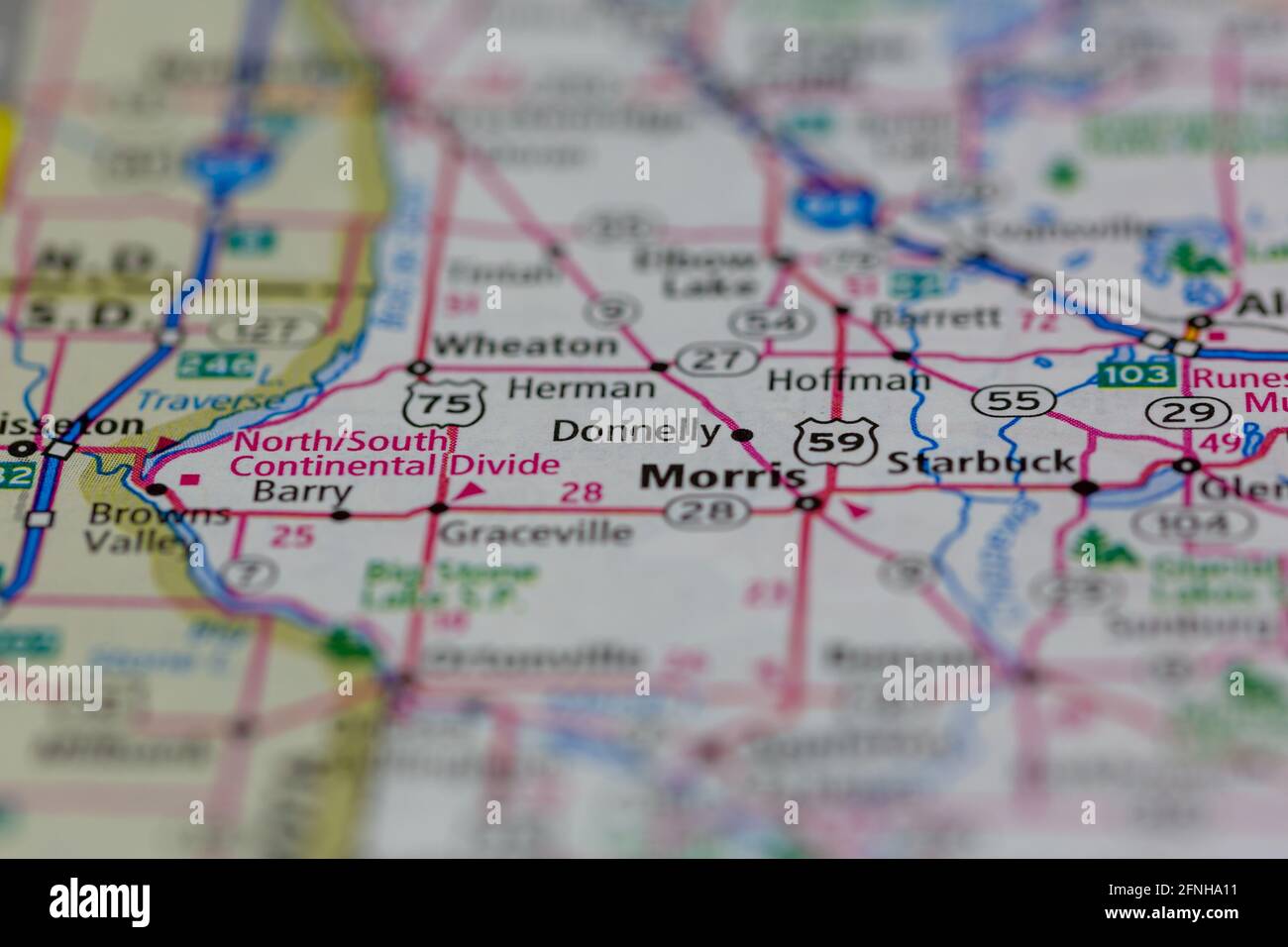 Map of donnelly minnesota hires stock photography and images Alamy