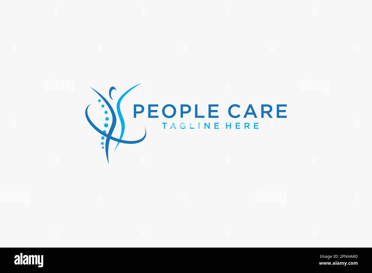 Social Humanity People Logo. Flat Vector Logo Design Template. Stock Vector