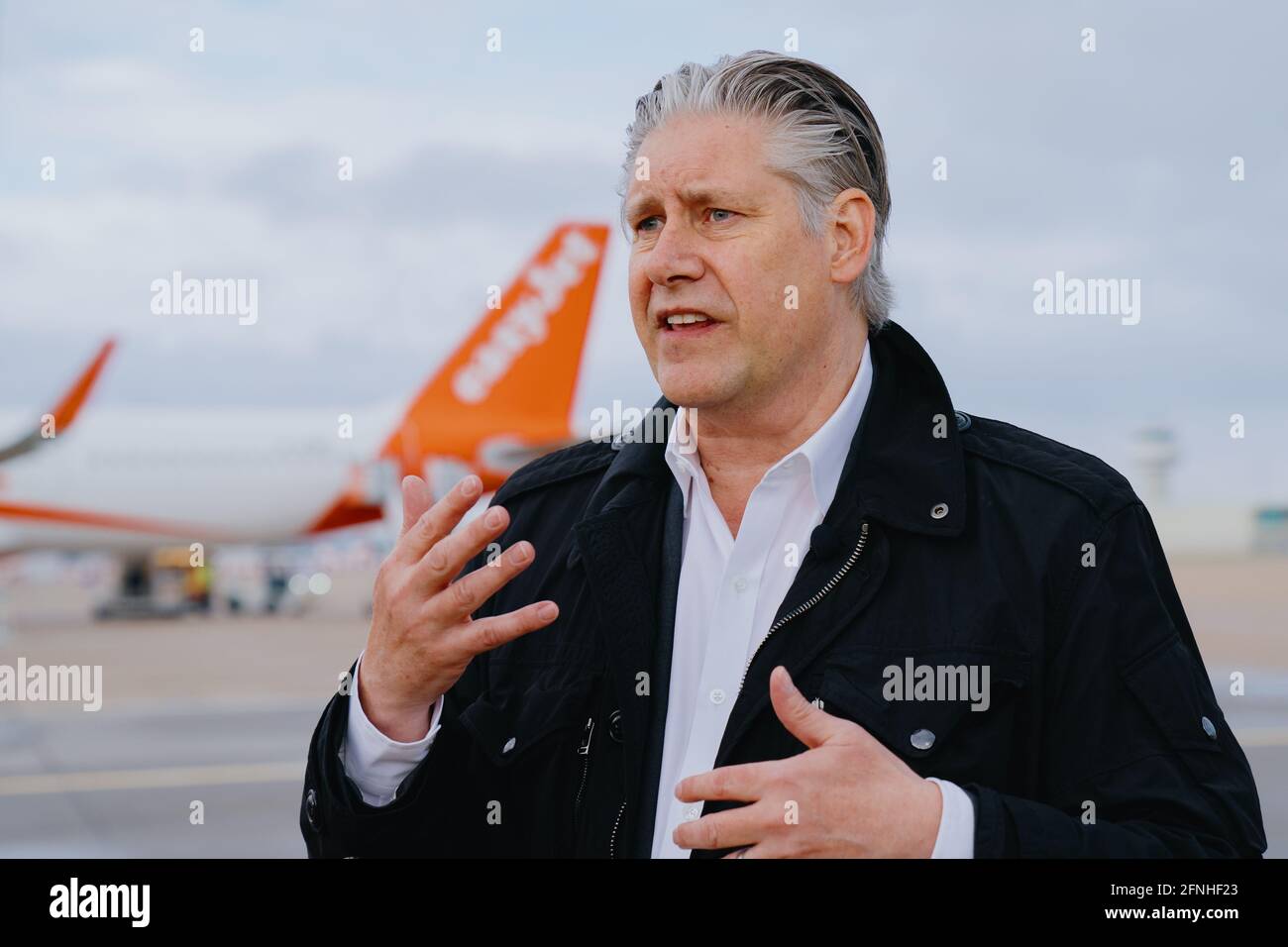 EasyJet CEO Johan Lundgren Stock Photo - Alamy