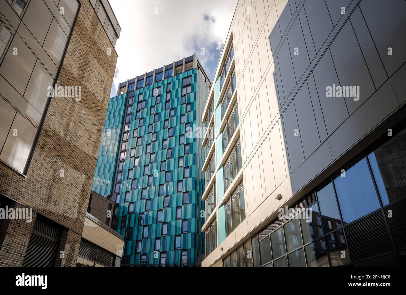 Downtown Sheffield city centre South Yorkshire modern office