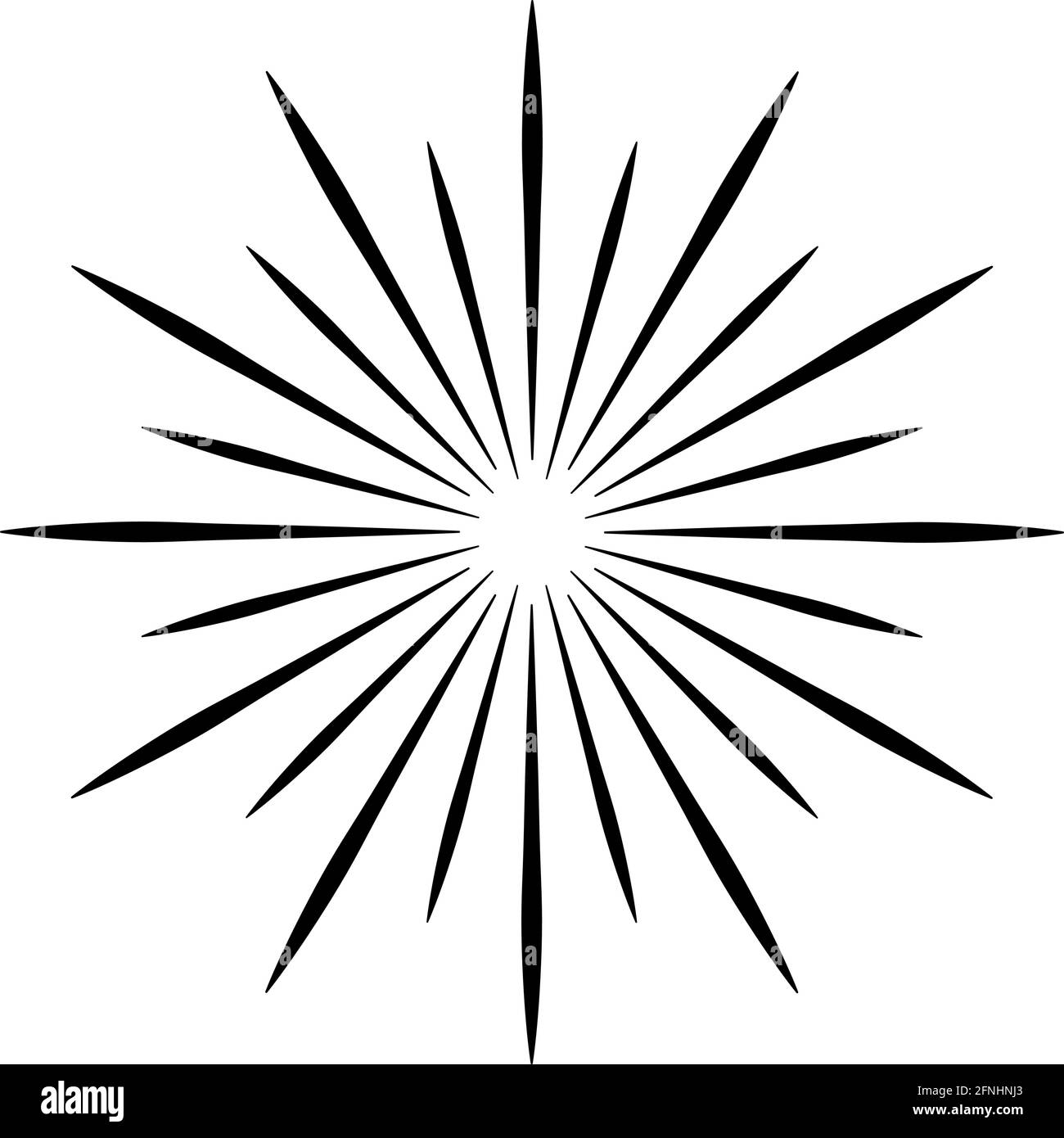 Radial, circular lines, spokes. Radiating lines, stripes. Concentric ...