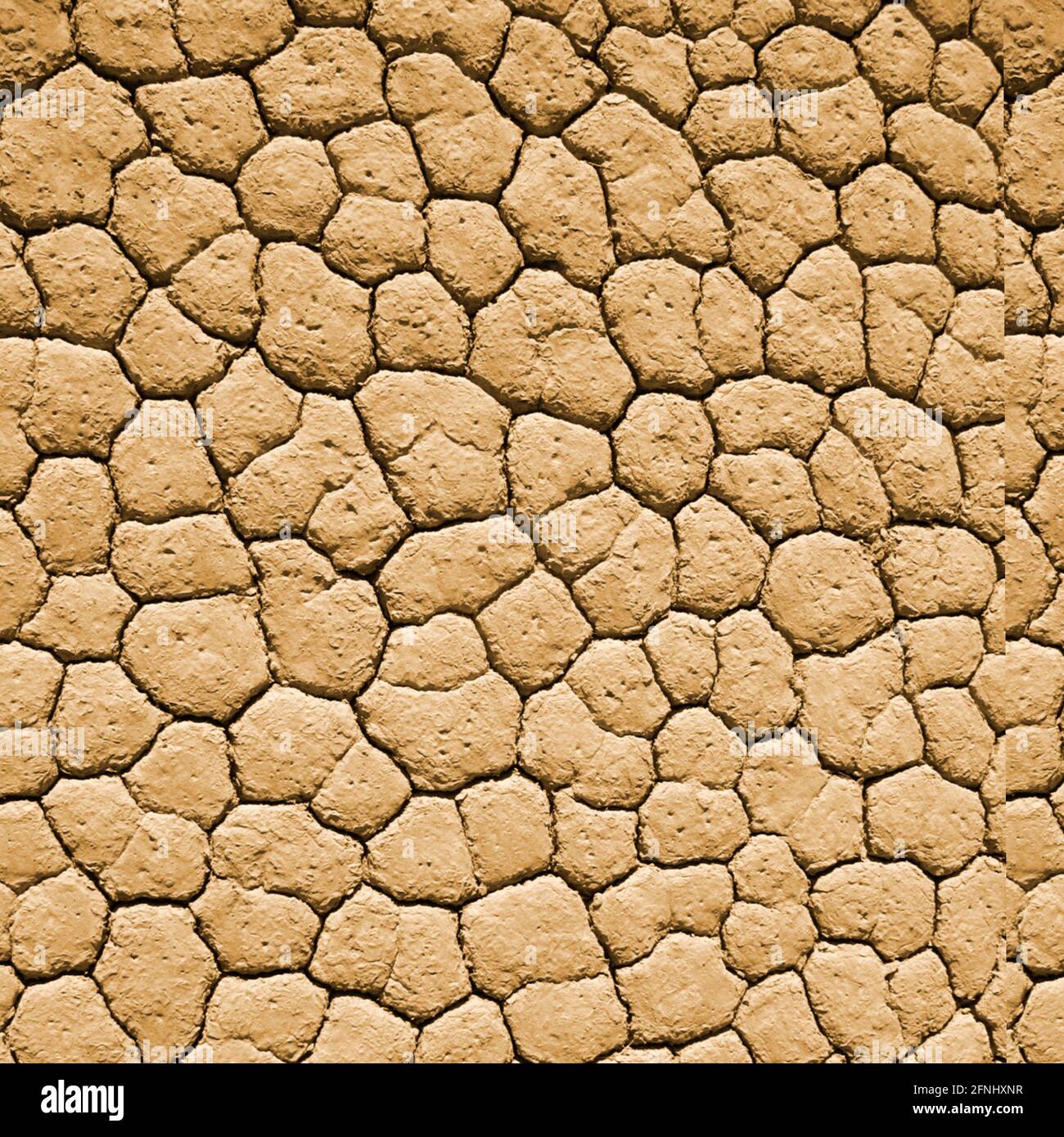 dry earth, texture and pattern, 3d illustrations Stock Photo