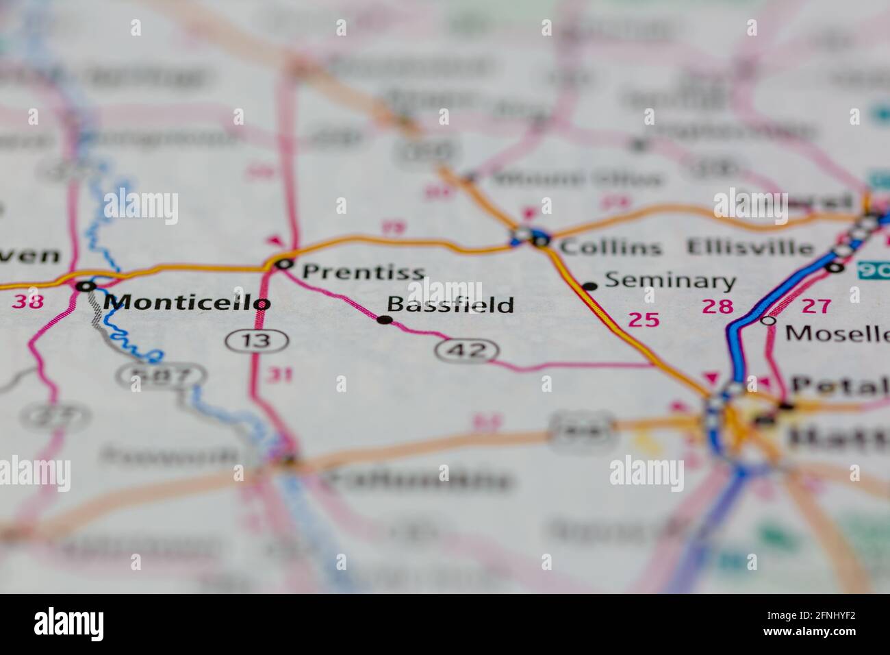 Map of bassfield hires stock photography and images Alamy