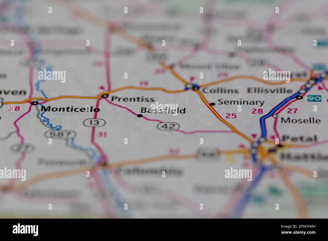 Map of bassfield hires stock photography and images Alamy