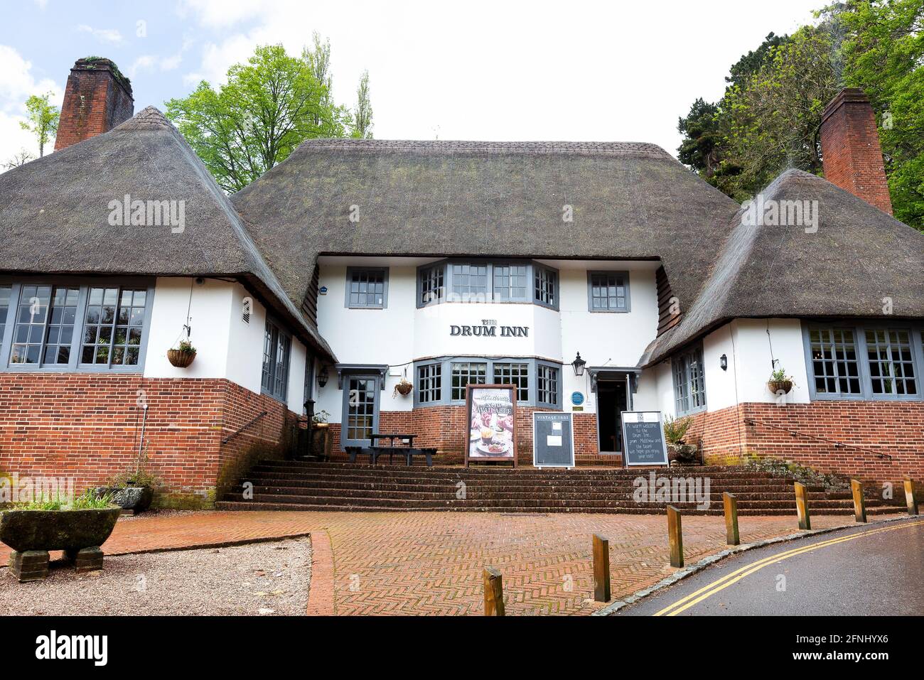 The drum inn at cockington village hires stock photography and images