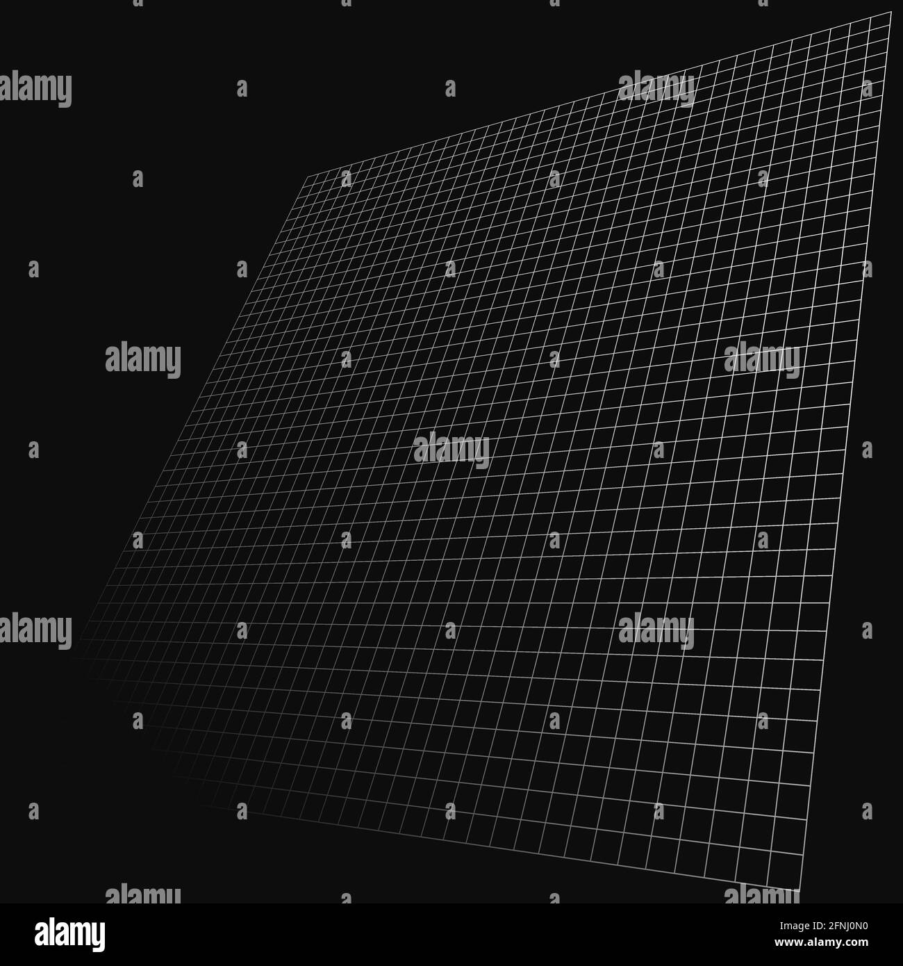 Spatial Wireframe Wireframe, lattice, grating and trellis vanishing, diminishing in 3D ...