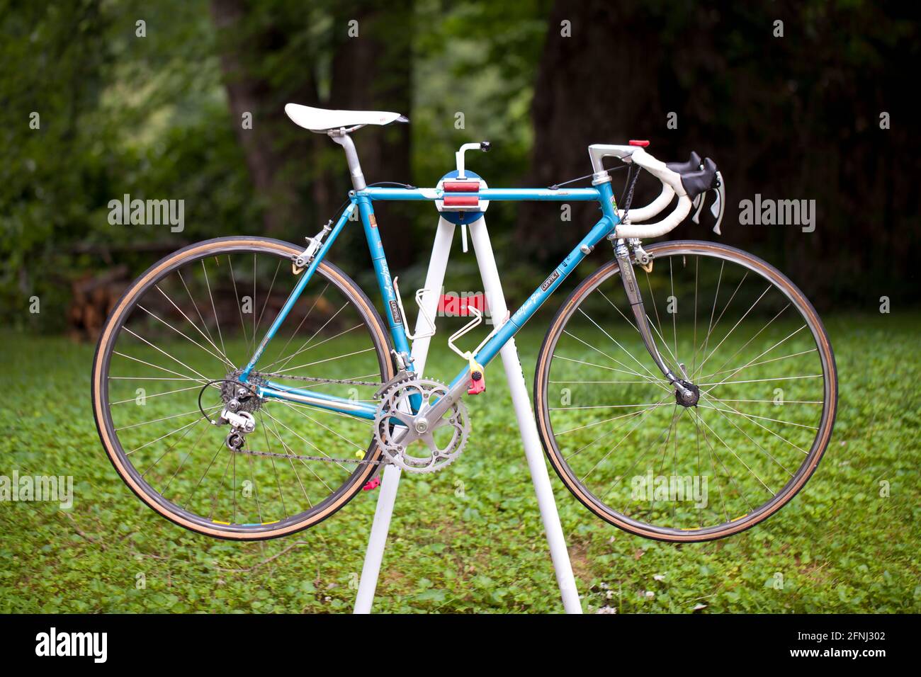 Vintage italian racing bike hi-res stock photography and images