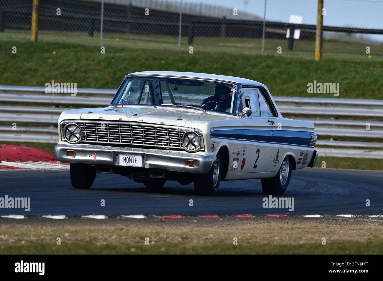 Dan Williamson, Ford Falcon, Historic Touring Car Championship, Historic Sports Car Club, HSCC, Jim Russell Trophy Meeting, April 2021, Snetterton, No Stock Photo