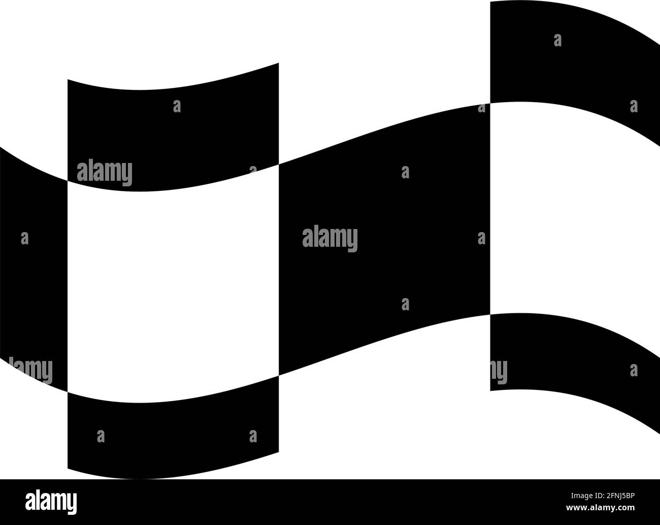 Chequred flag vector Black and White Stock Photos & Images Alamy