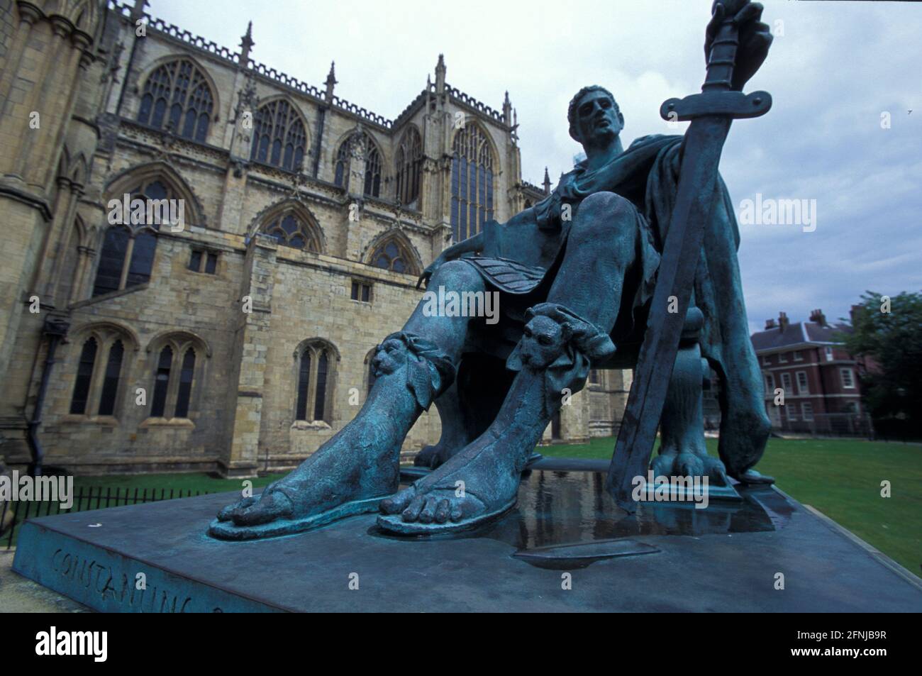 Statue of Constantine the Great, York, Yorkshire and the Humber