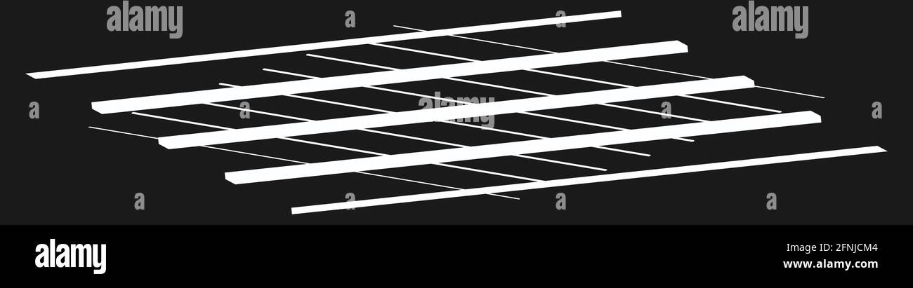 Grid, mesh of dynamic diagonal, oblique lines, stripes – Stock vector ...