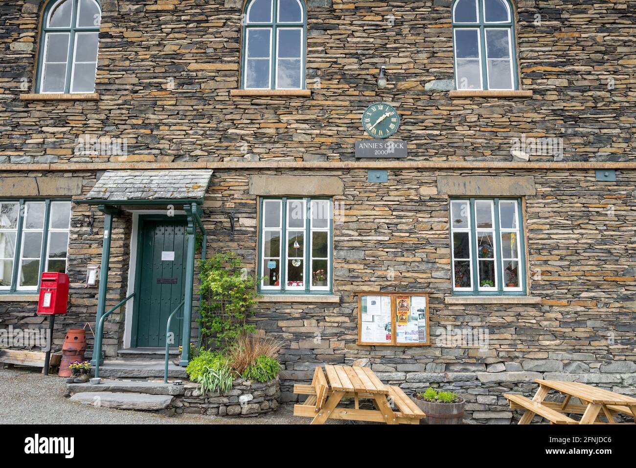 The old Troutbeck post office Stock Photo Alamy