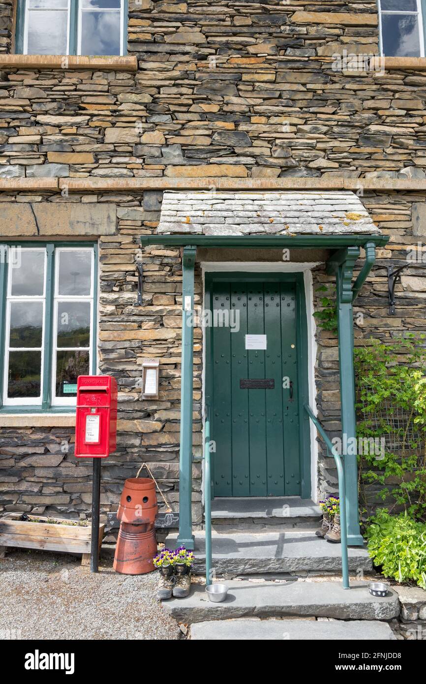 The old Troutbeck post office Stock Photo Alamy