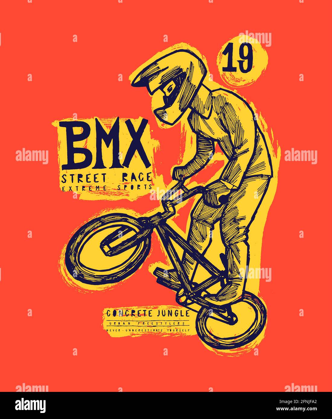 Bmx Stock Vector Images Alamy