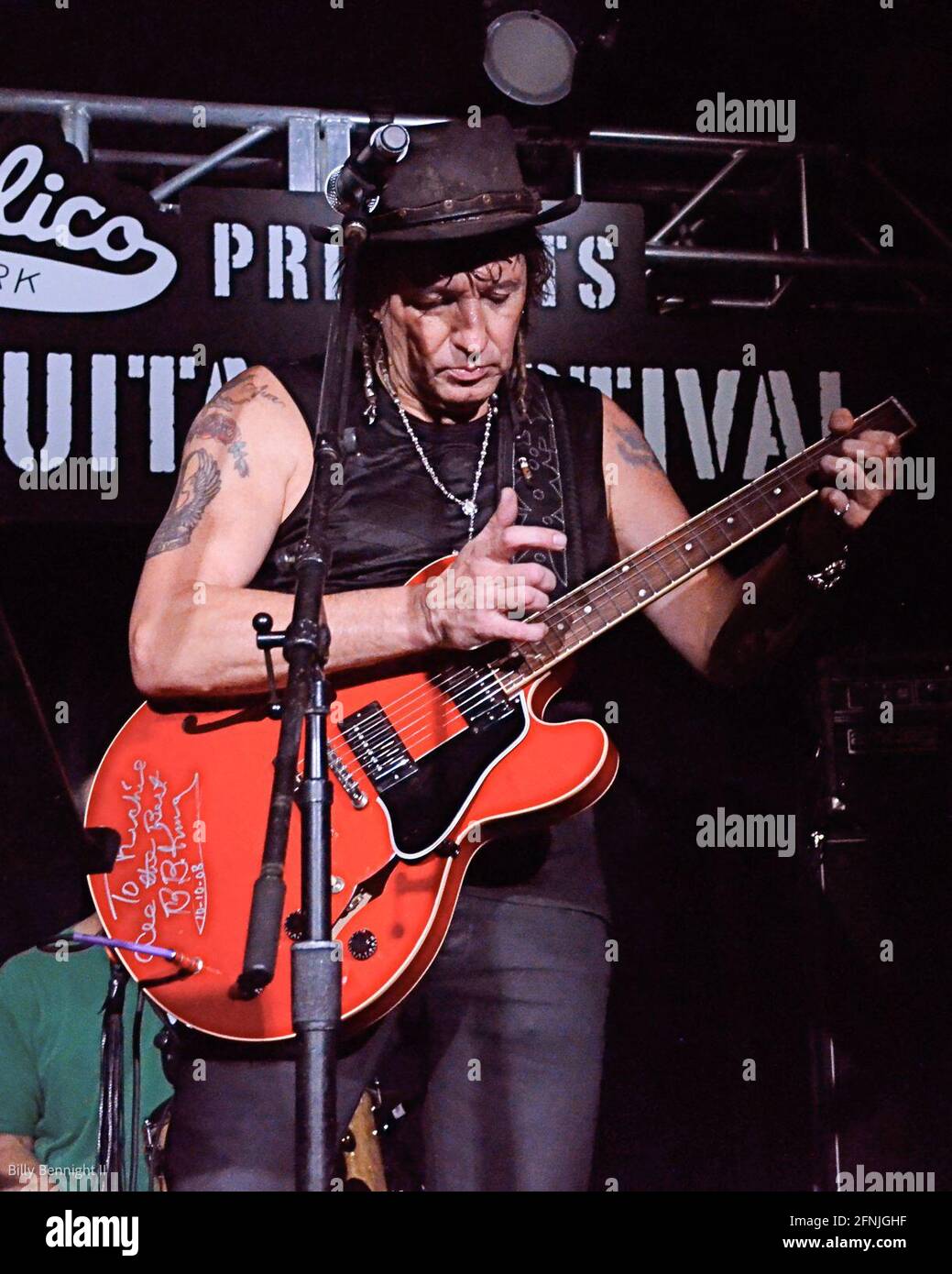 April 29, 2016, Malibu, California, USA: Richie Sambora performs at the 2nd  Annual Malibu Guitar Festival - Day 2. (Credit Image: © Billy Bennight/ZUMA  Wire Stock Photo - Alamy