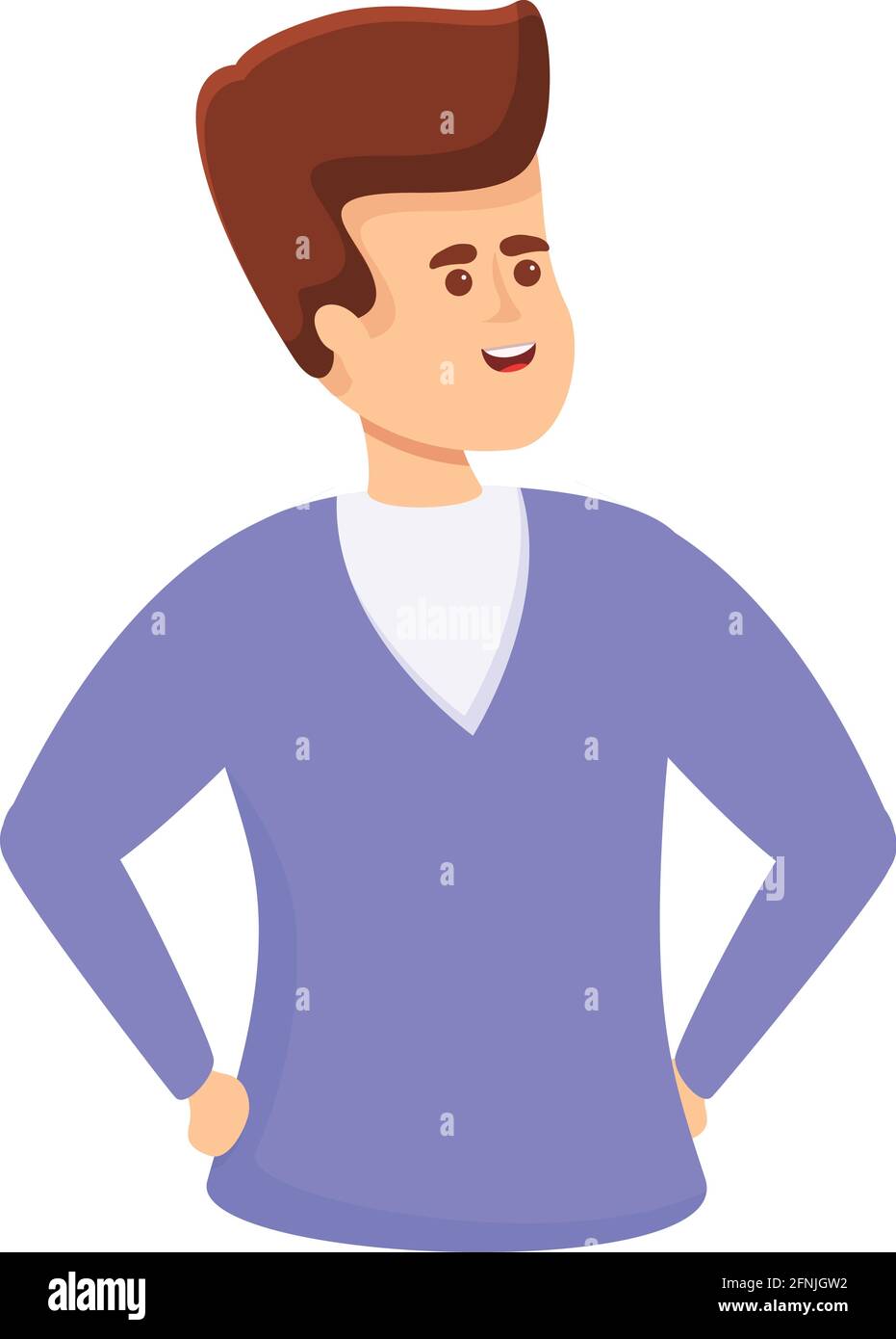 Adult narcissism icon. Cartoon of Adult narcissism vector icon for web ...