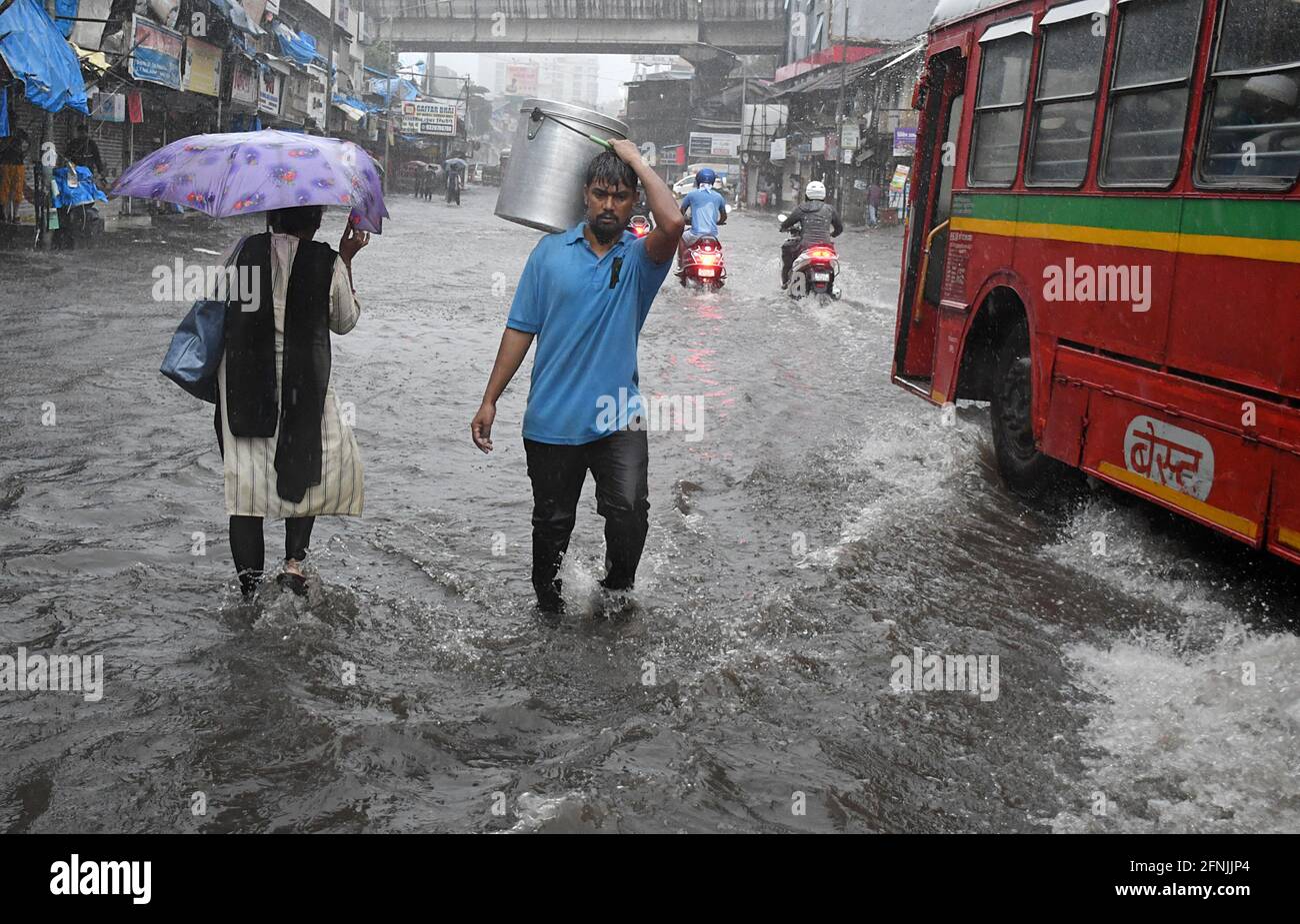 Heavy rainfall caused severe flooding hires stock photography and