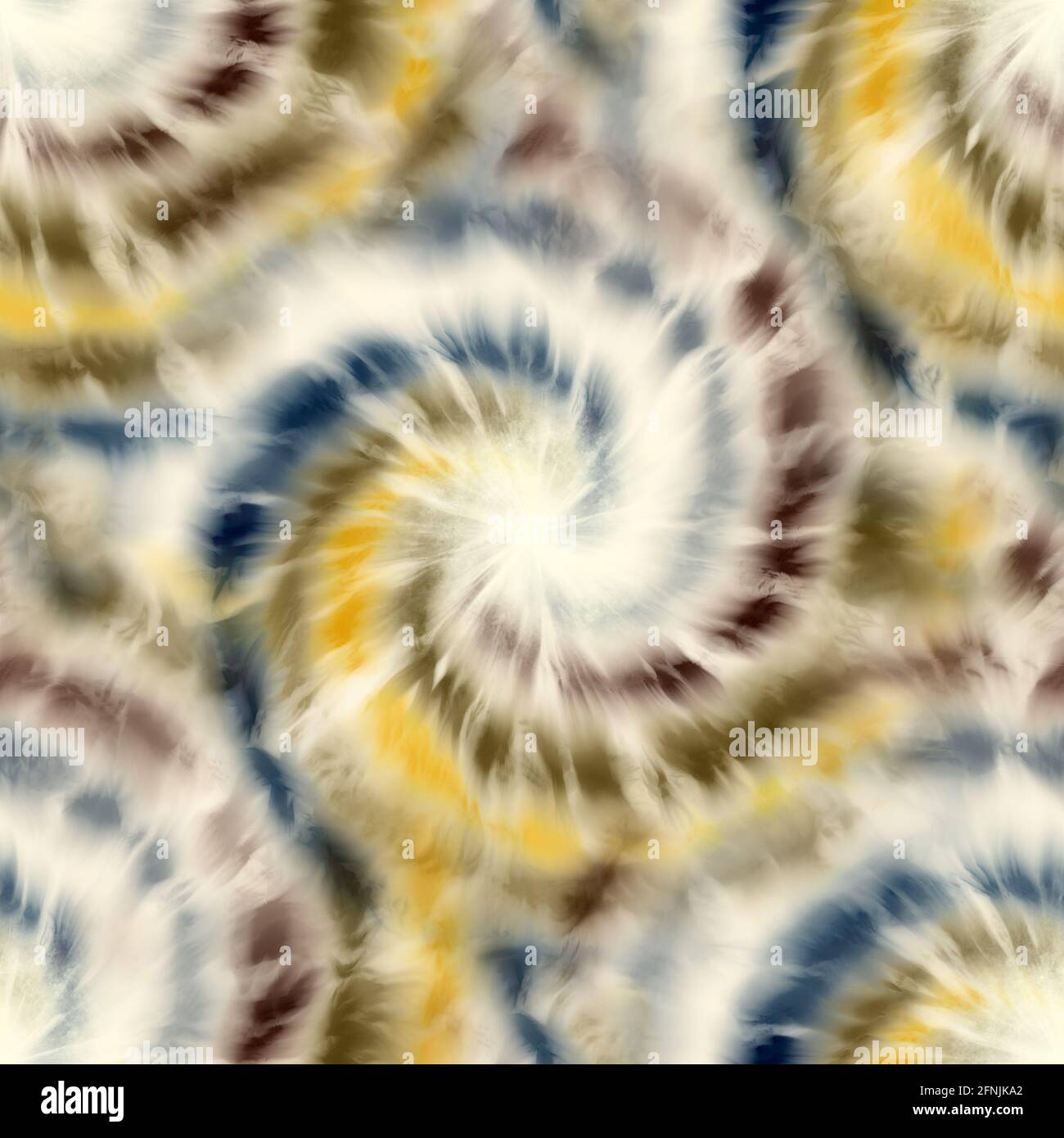 Seamless spiral tie dye pattern for surface design print Stock Photo ...