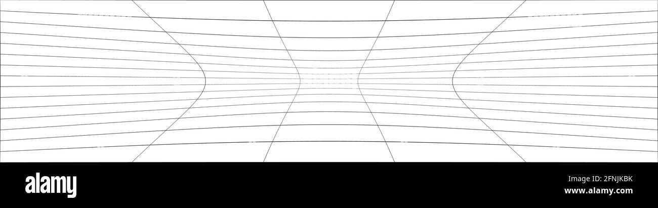 Squeeze long, oblong irregular rectangular wire-frame, grid, mesh ...