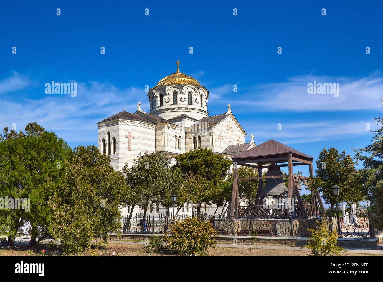 St. Vladimir's Cathedral in Sevastopol Stock Photo
