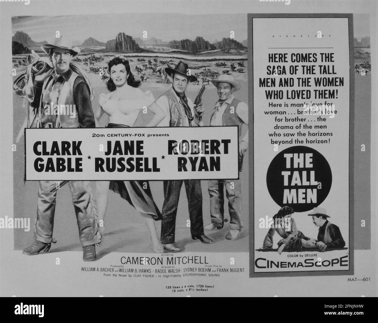 Clark gable tall men 1955 hi-res stock photography and images - Alamy