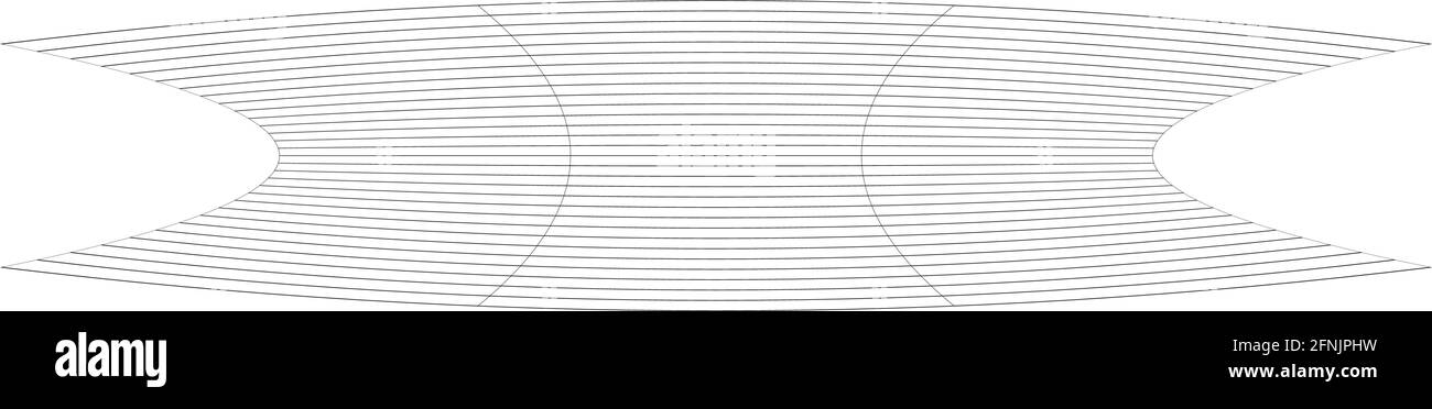Squeeze long, oblong irregular rectangular wire-frame, grid, mesh ...