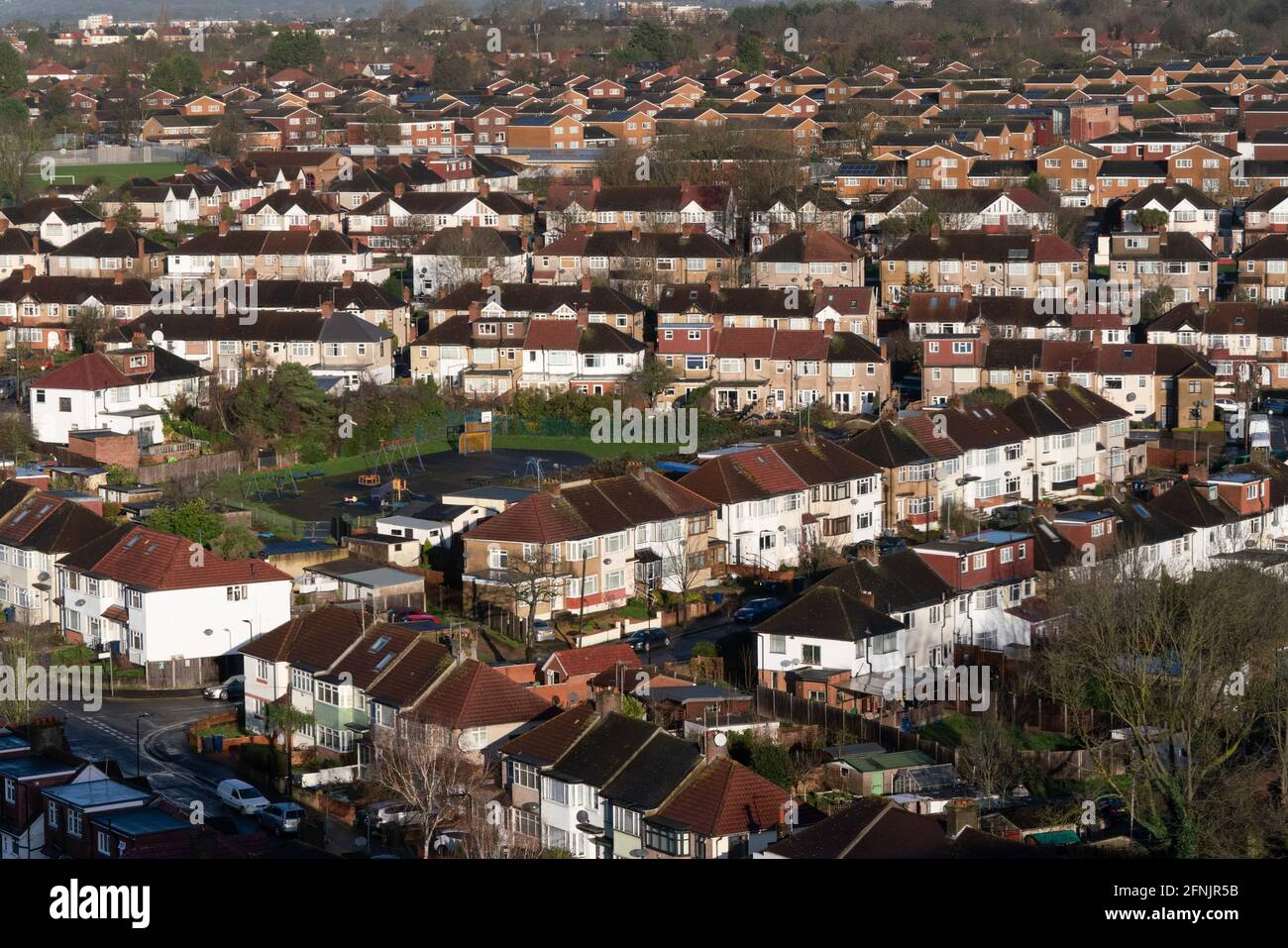 Ealing london aerial hi-res stock photography and images - Alamy